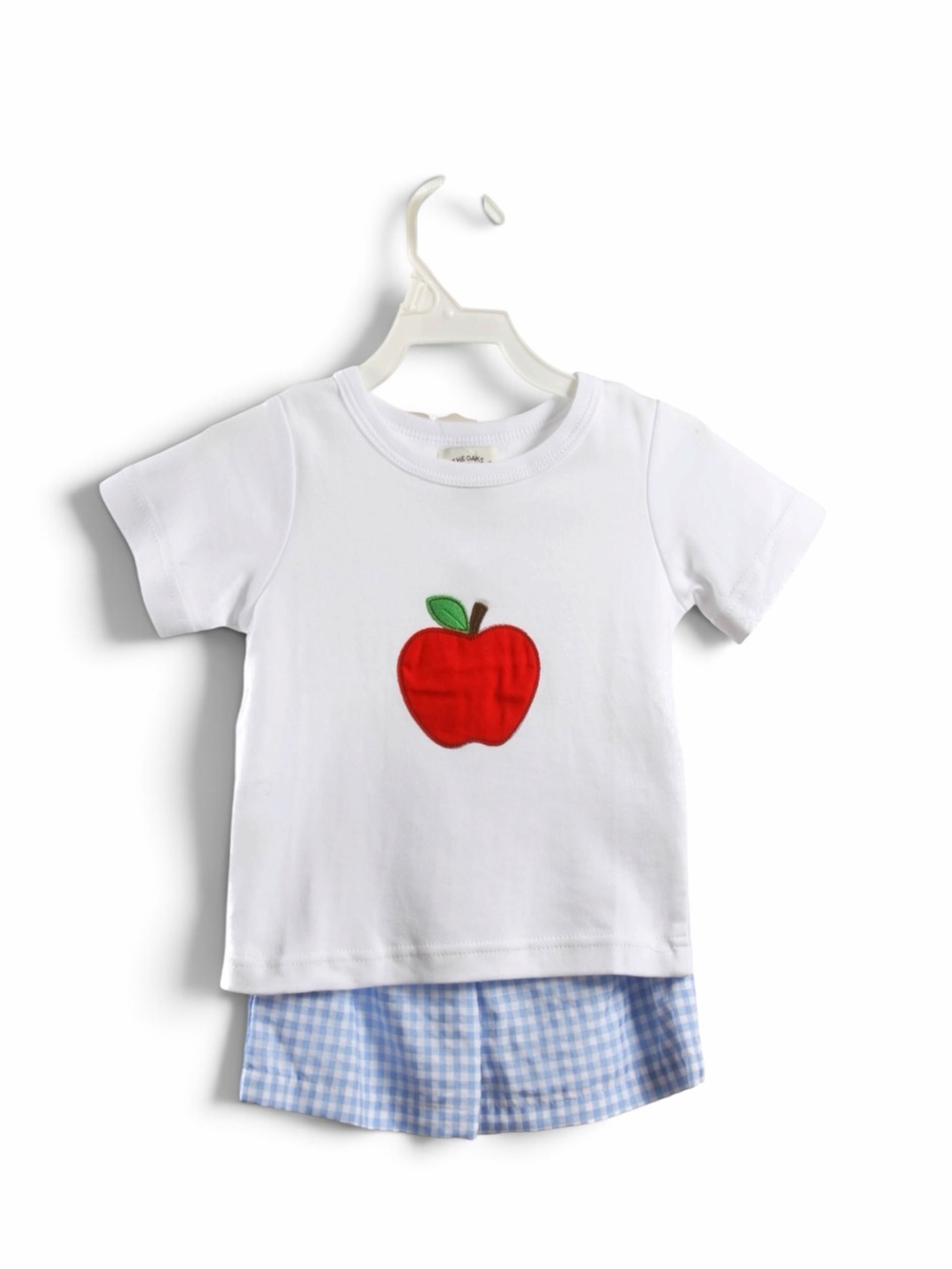 The Oaks Apparel Apple Shirt With Shorts NWT 12M